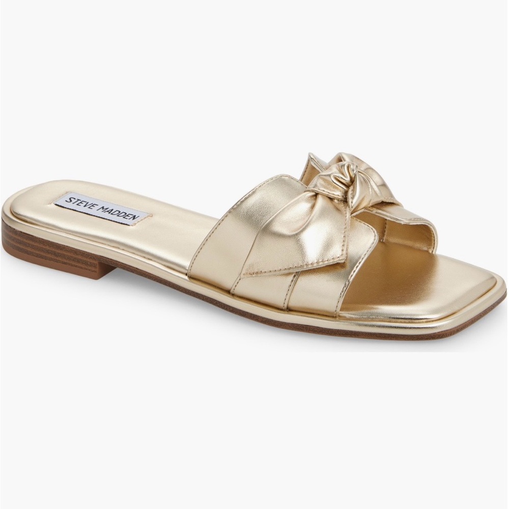 BNWT gold Steve Madden sandals - Picture 5 of 5